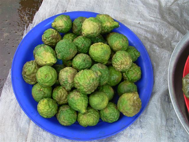 コブミカンの実、mark kee hoot、Citrus hystrix