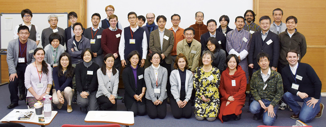 写真4 総合地球環境学研究所にて2017年1月7−8日に行なったプロジェクト全体会議