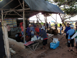 Shop selling catch