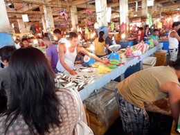 Market scene (Philippines)）