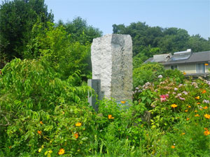 農民福音学校（キリスト教的農村伝道）の碑