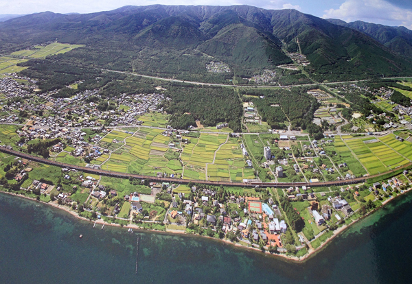 比良山麓の里山　