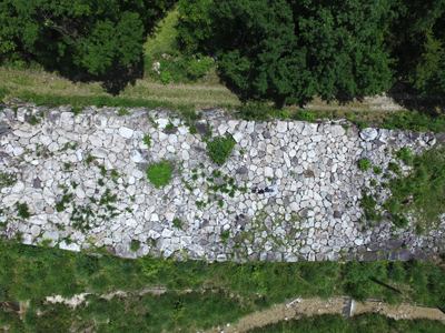 百間堤　花崗岩　