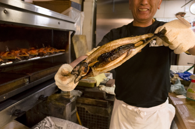 浜焼き鯖