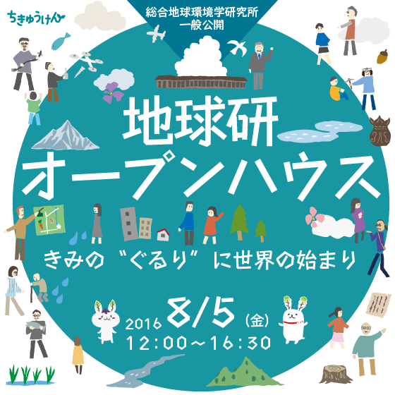 総合地球環境学研究所　一般公開　地球研オープンハウス