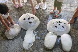 氷のちきゅう犬くん・ナス子ちゃん