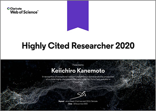 Highly Cited Researchers 2020