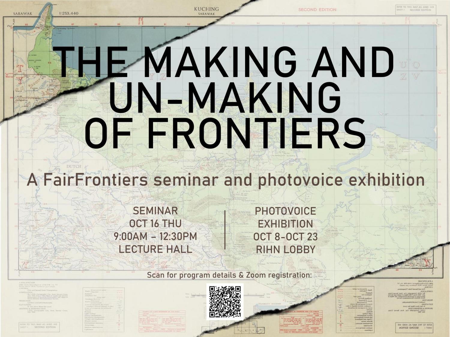FairFrontiers Project Public Seminar The Making and Un-Making of Frontiers: A FairFrontiers seminar and photovoice exhibition