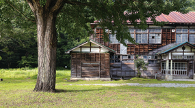 写真1　奥会津・昭和村の旧喰丸小学校