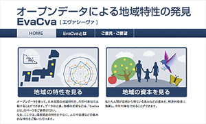 図1：オープンデータによる地域特性の発見