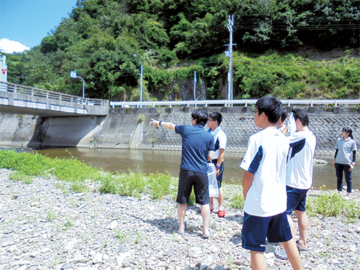 各自の持ち場を確認