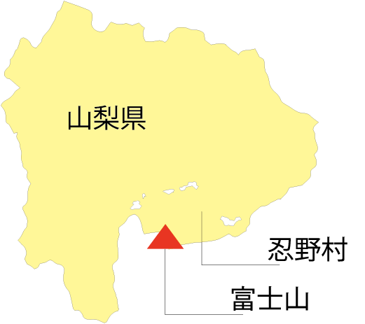忍野八海_位置