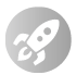 ロケットのアイコン
