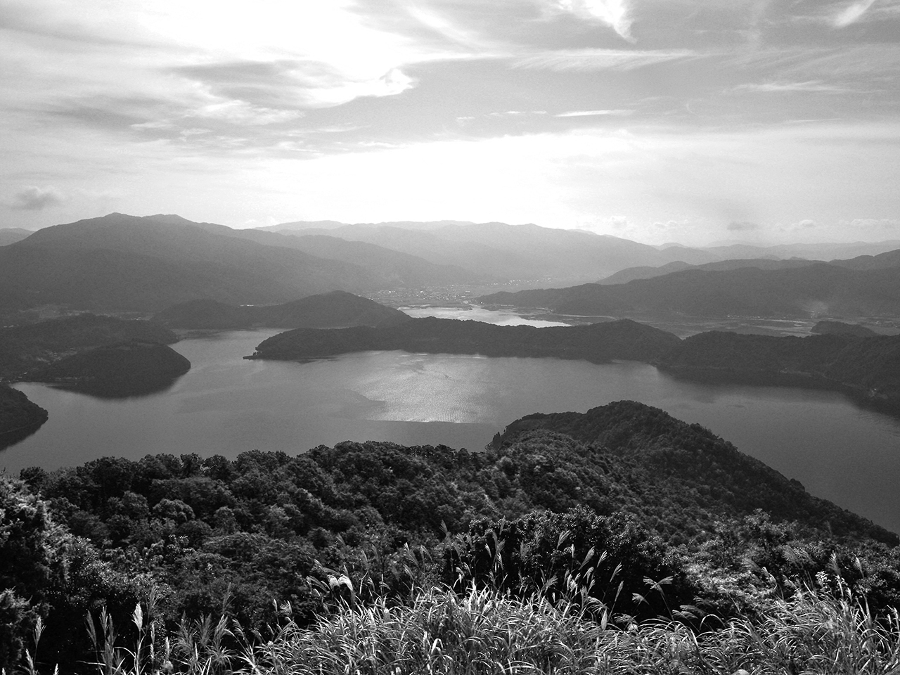研究対象地域の1つ、福井県三方五湖流域