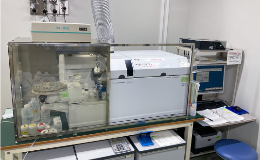 誘導結合プラズマ質量分析装置(ICP-MS 7500cx)