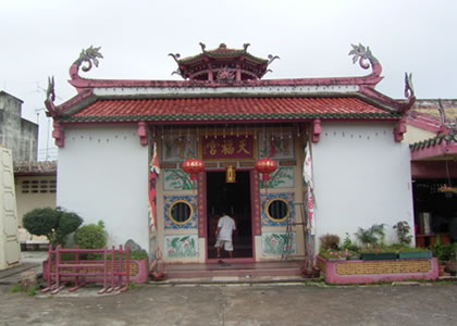 中国風の建物
