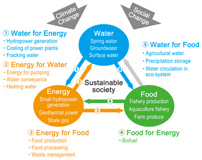 Figure 2 What is the Water, Energy and Food nexus?
