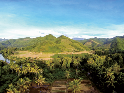 Forest-agriculture frontier in Laos