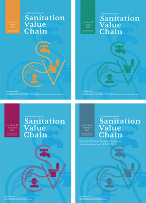 Figure 3 International academic journal Sanitation Value Chain, 4 (1, 2, 3) and 5 (1).